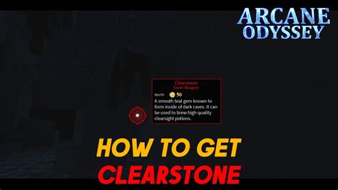 How to get clear stone .
